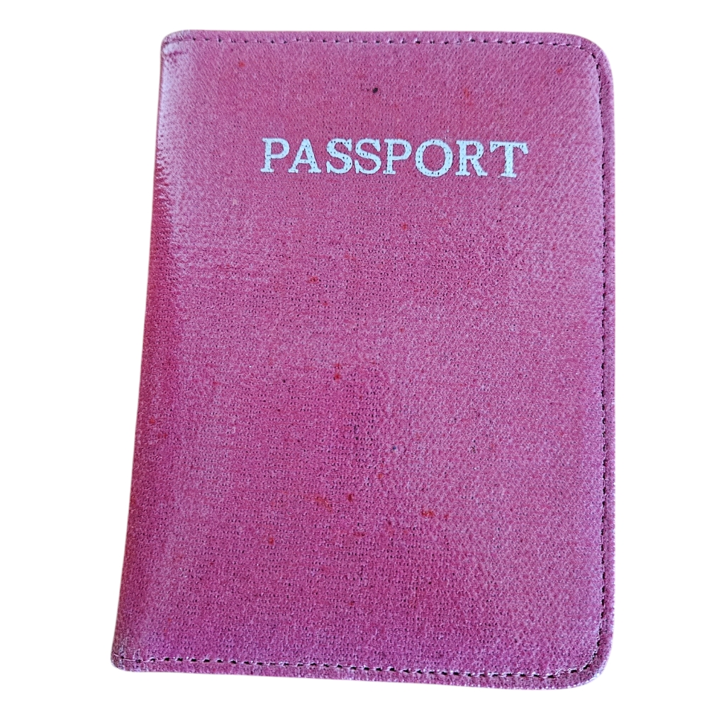 Passport Holder Wallet Pink Leather Passport Holder Wallet Pink Leather